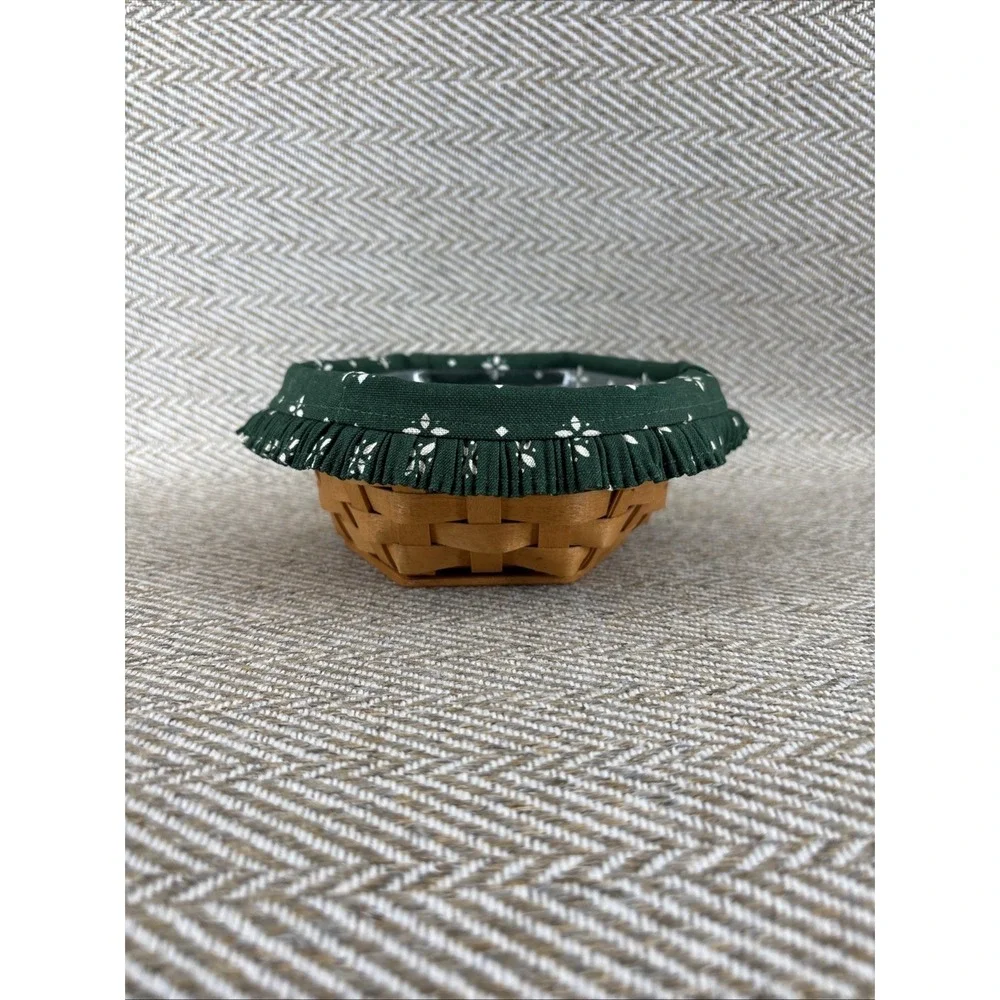 Longaberger Sage Booking Sage Liner Protector Basket Combo